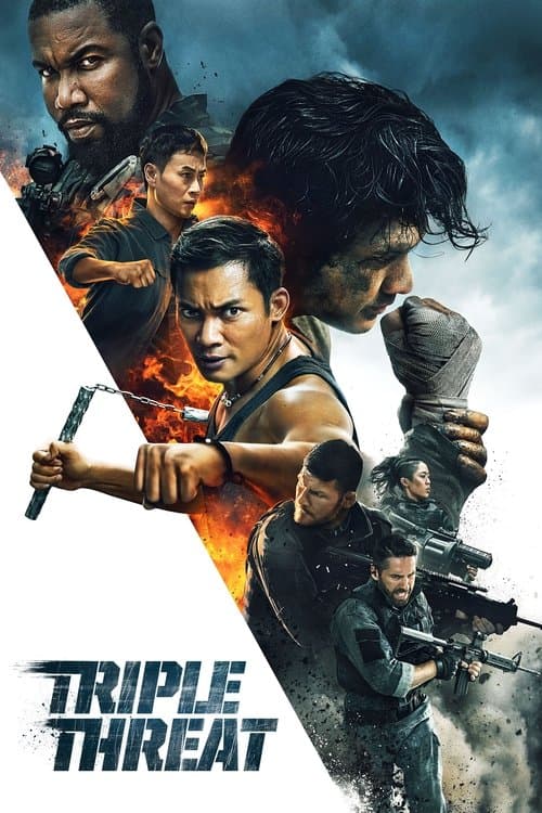 โปสเตอร์หนัง ทริปเปิล เธรท สามโหดมหากาฬ
